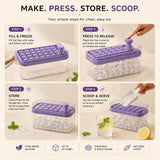 CUBIQ™ Silicone Ice Tray Box