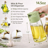 Olivaire™ 2-in-1 Oil Sprayer + Pour Dispenser